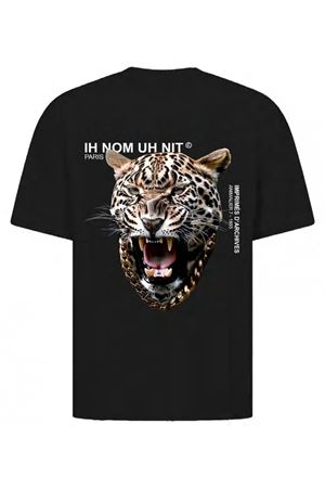 Black Leopard T-shirt IH NOM UH NIT | NUS25239009